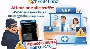 Falsi messaggi dal centro prenotazioni sanitarie: allarme dell'ASP di Enna contro la truffa dei numeri a pagamento